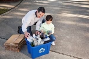 reciclando con papá