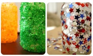 reciclando frascos de vidrio - ideas creativas